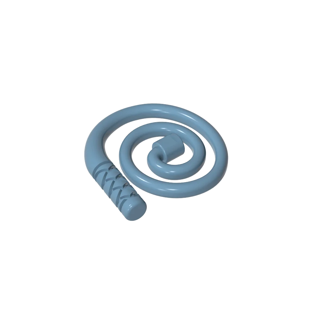

Gobricks GDS-M300 Equipment Whip [Coiled] compatible with lego 61975 Assembles Building Blocks children's toys