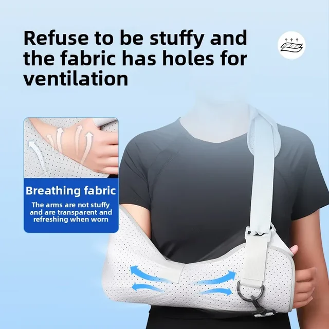 Forearm Sling Fracture Arm Fixation Brace Elbow Injury Postoperative with Elbow Joint Protector Wrist Elbow Forearm Support 2