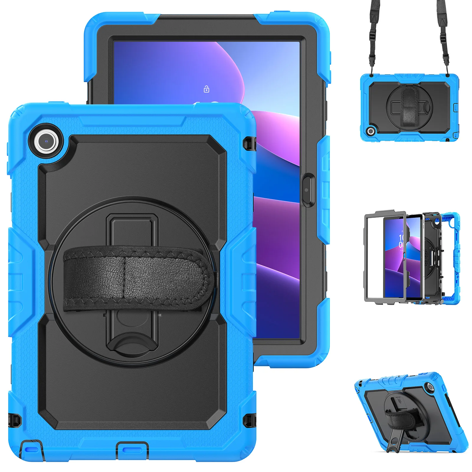 Durable Shockproof Tablet Stand Case with Enhanced Protection