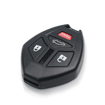 Cover chiave telecomando per Mitsubishi Galant Eclipse Lancer Outlander Endeavor Mirage EVO senza Lama - KEYYOU 3 1 Tasto Chiave A Distanza Fob Caso di Borsette Alloggiamento Per Mitsubishi Galant