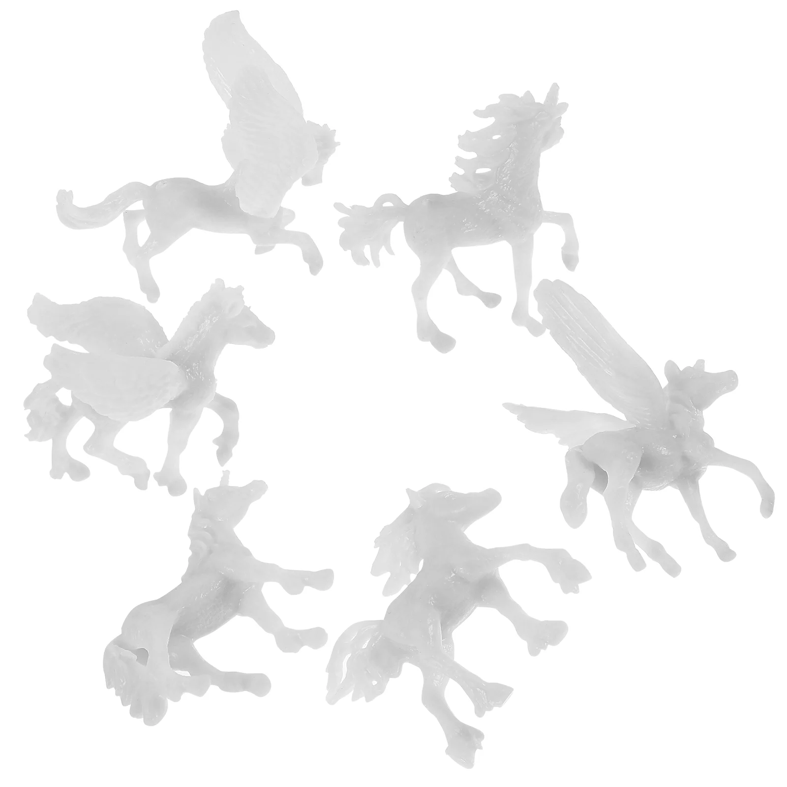

DIY Painting Unicorn Crafts Unfinished Blank Paintable Unicorn Figurines for Children