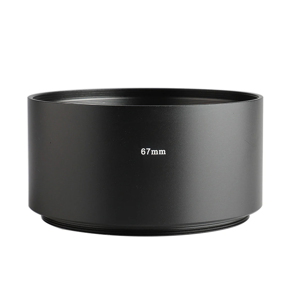 

67mm Long Metal Lens Hood for Canon Nikon Pentax Sony Olympus Camera