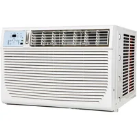 24,000 BTU Window Air Conditioner with Dehumidifier and Supplemental Heat，230V，Window AC.Ft. with Remote Control，3 Speeds, White 1