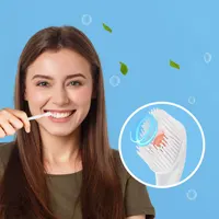 Mini burst bead toothbrush for convenient travel 1