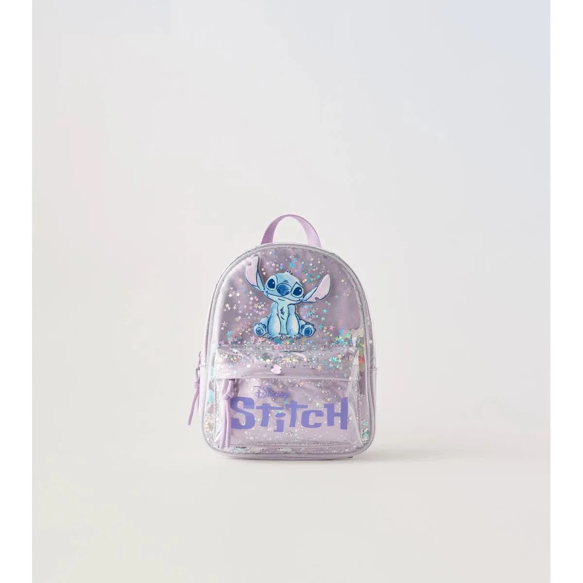Disney spring new children's backpack Girl Stitch press plastic backpack cartoon mickey mouse