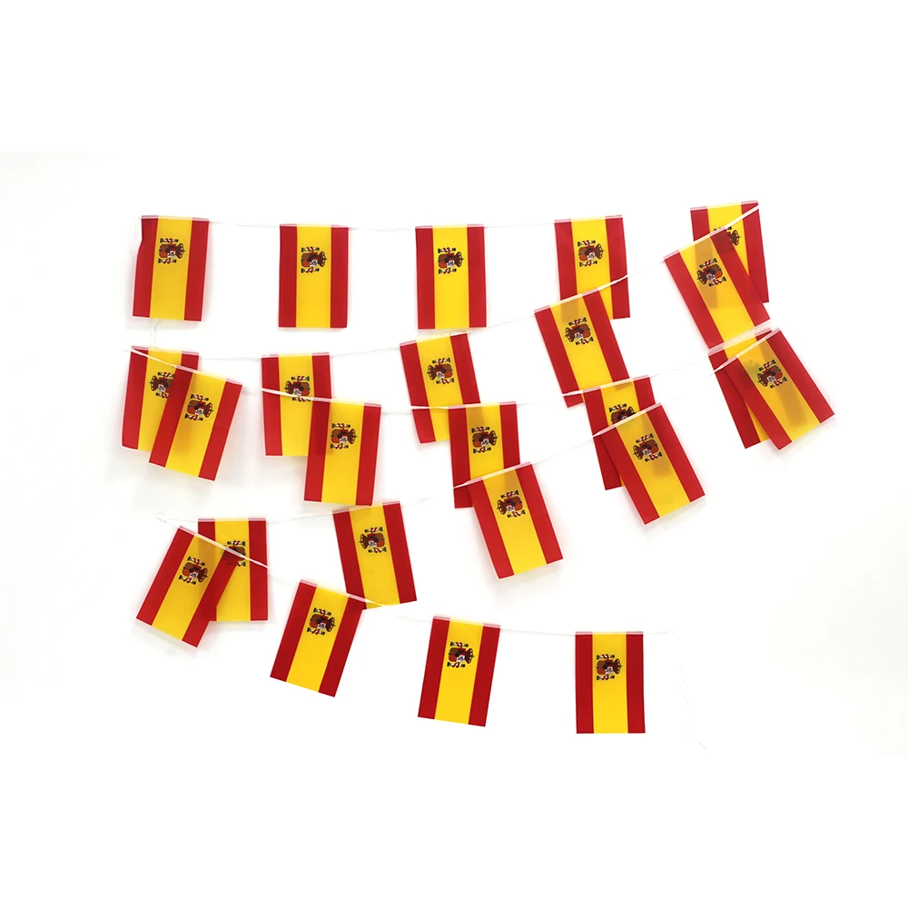 Spain Flags Bunting Product Image 3