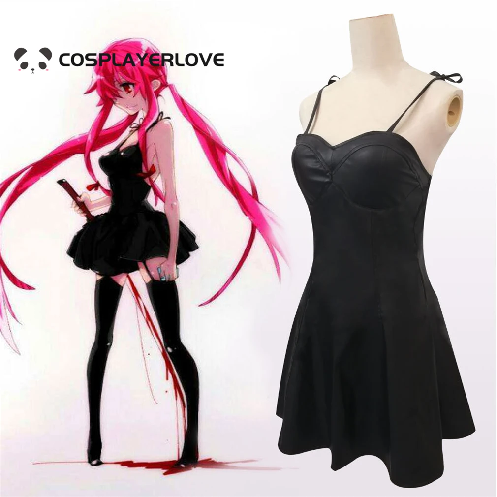 

FUTURE DIARY Gasai Yuno halloweeen Cosplay Costume Halloween Outfit