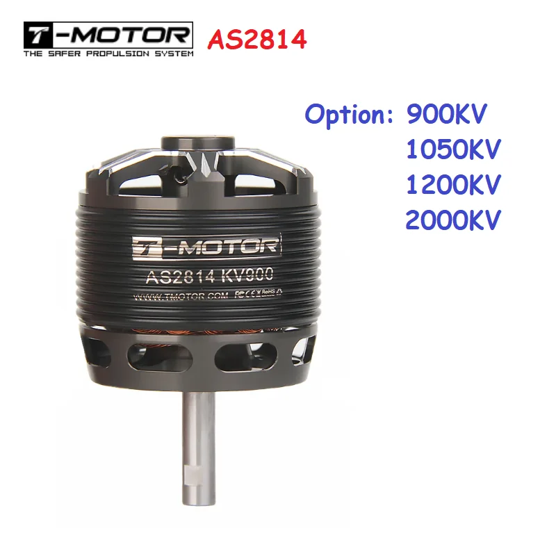

T-двигатель AS2814 AS 2814, длинный бесщеточный двигатель KV900 KV1050 KV1200 KV2000 3-4S для 20-30E 3D и F3A