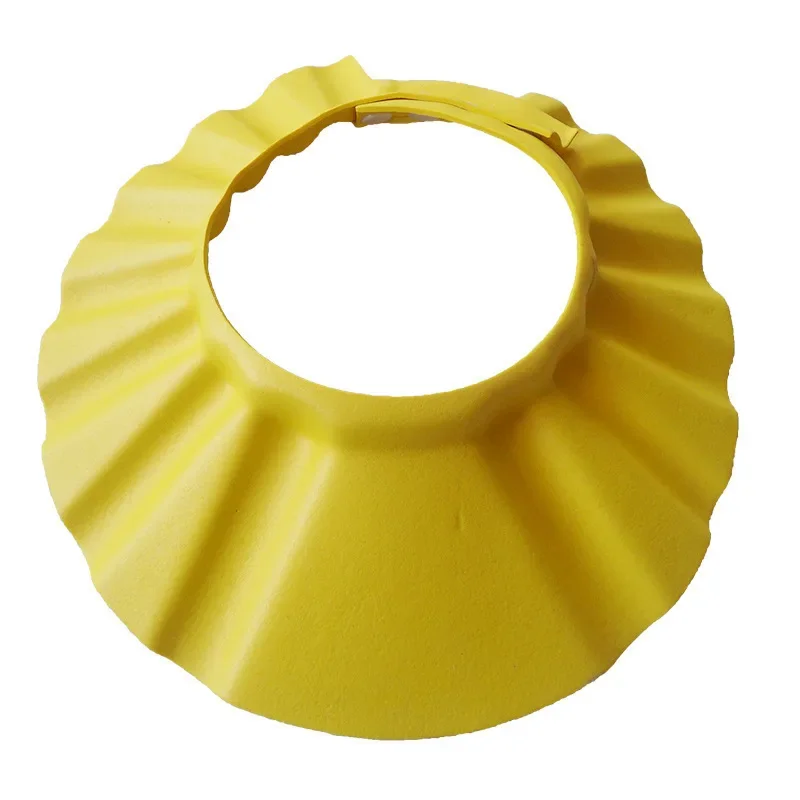 Baby Shower Caps Shampoo Cap Wash Hair Kids Bath Visor Hats Adjustable Shield Waterproof Ear Protection Eye Children Hats Infant
