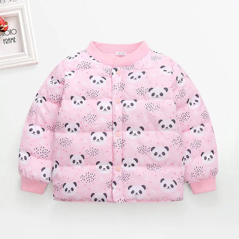 Autumn and Winter Children's Down Padded Jacket Boys and Girls Jackets 9 Months To Three Years Old Baby Winter Clothes