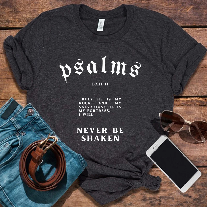 Christian Graphic T Shirts Bible Verse Vintage Clothes Christian Tee Streetwear Jesus Shirts Jesus Women Clothes
