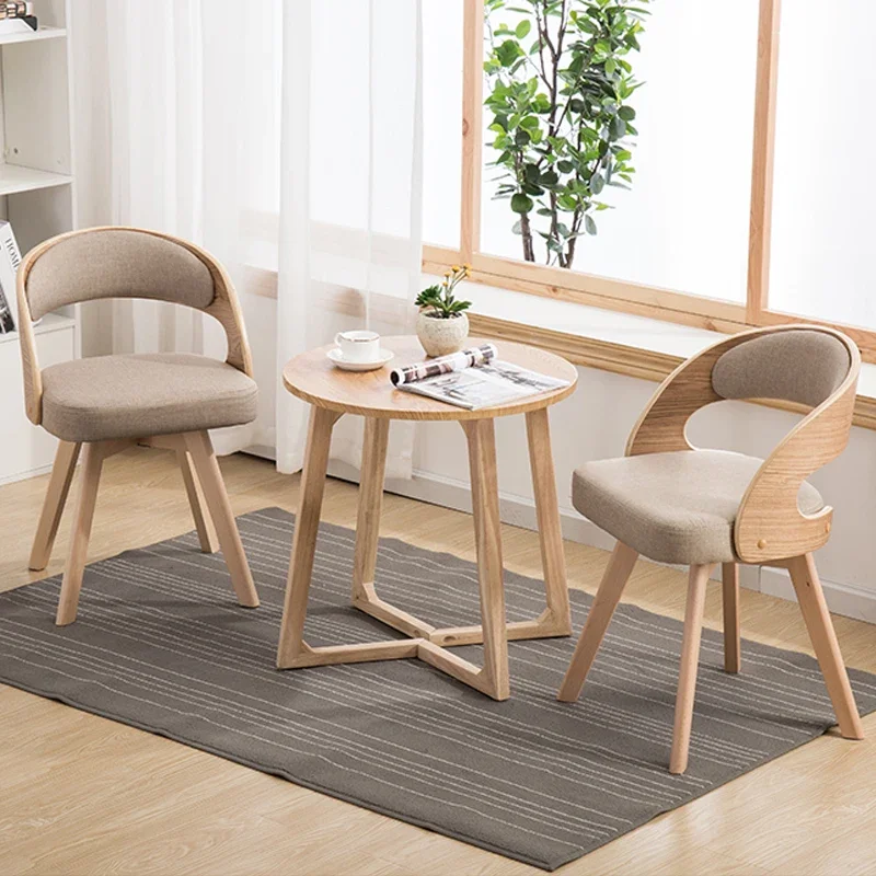 

Деревянные скандинавские обеденные стулья, современный ресторан, балкон, гостиная, обеденные стулья, роскошная мебель для дома BL50DC