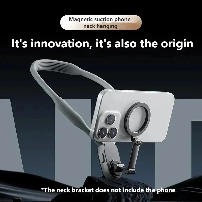 Magsafe Magnetic Phone Neck Hanger Stand First View Mobile Live Photography Stand Outdoor Shooting Tool