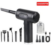 50000RPM Powerful Air Compressor Portable VC018 Vacuum Cleaner Digital Car Vacuum Cleaner High Suction 3 In 1 Air Duster Blower 1