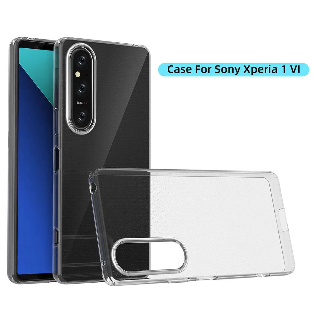 Custodia Per Telefono Trasparente Semplice E Sottile In Tpu Trasparente Per Sony Xperia 1 Vi 10 Vi 1Vi 10Vi 6 Gen Cover Fundas Capa