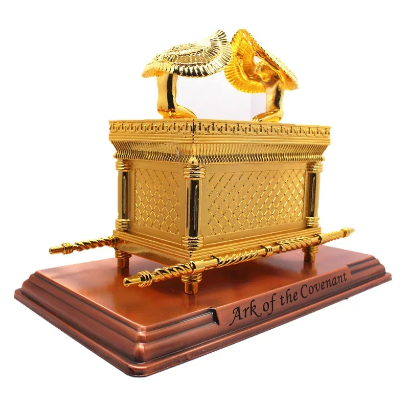 Big Ark of Covenant Gold-plating Christian Handicrafts Church Jesus ark Religious