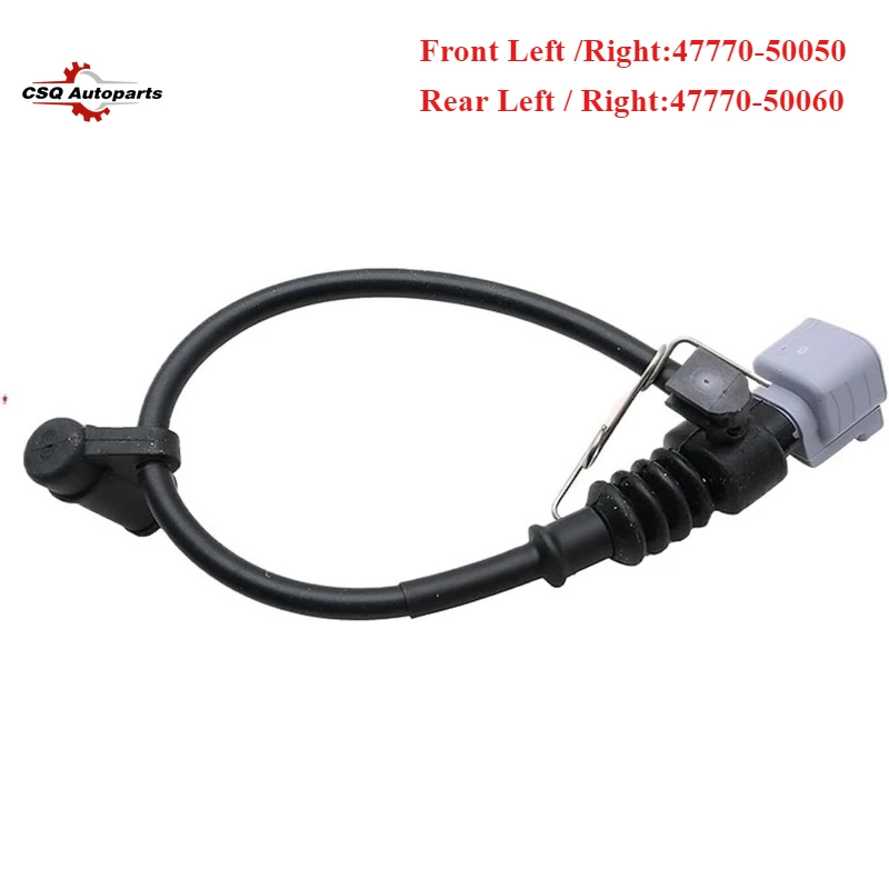 47770-50050 47770-50060 Front & Rear Brake Pad Wear Sensor For 2001-2006 LEXUS LS430 4.3L New 4777050050 4777050060