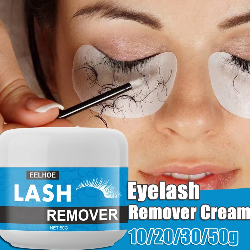 

Eyelash Extension Remover Glue 10g/20g/30g/50g Professional Eyelashes Removal Cream Mild Non-irritating Eye Lashes Care Tools