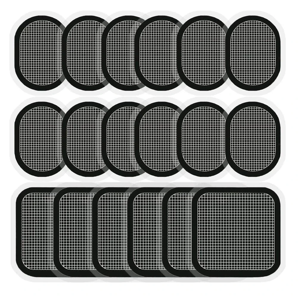 

2/4 Pair EMS Eletric Muscle Stimulator Replacement Gel Sheet Pads For Abdominal Abs Toner Massage Abdomen Acupuncture Belt Patch