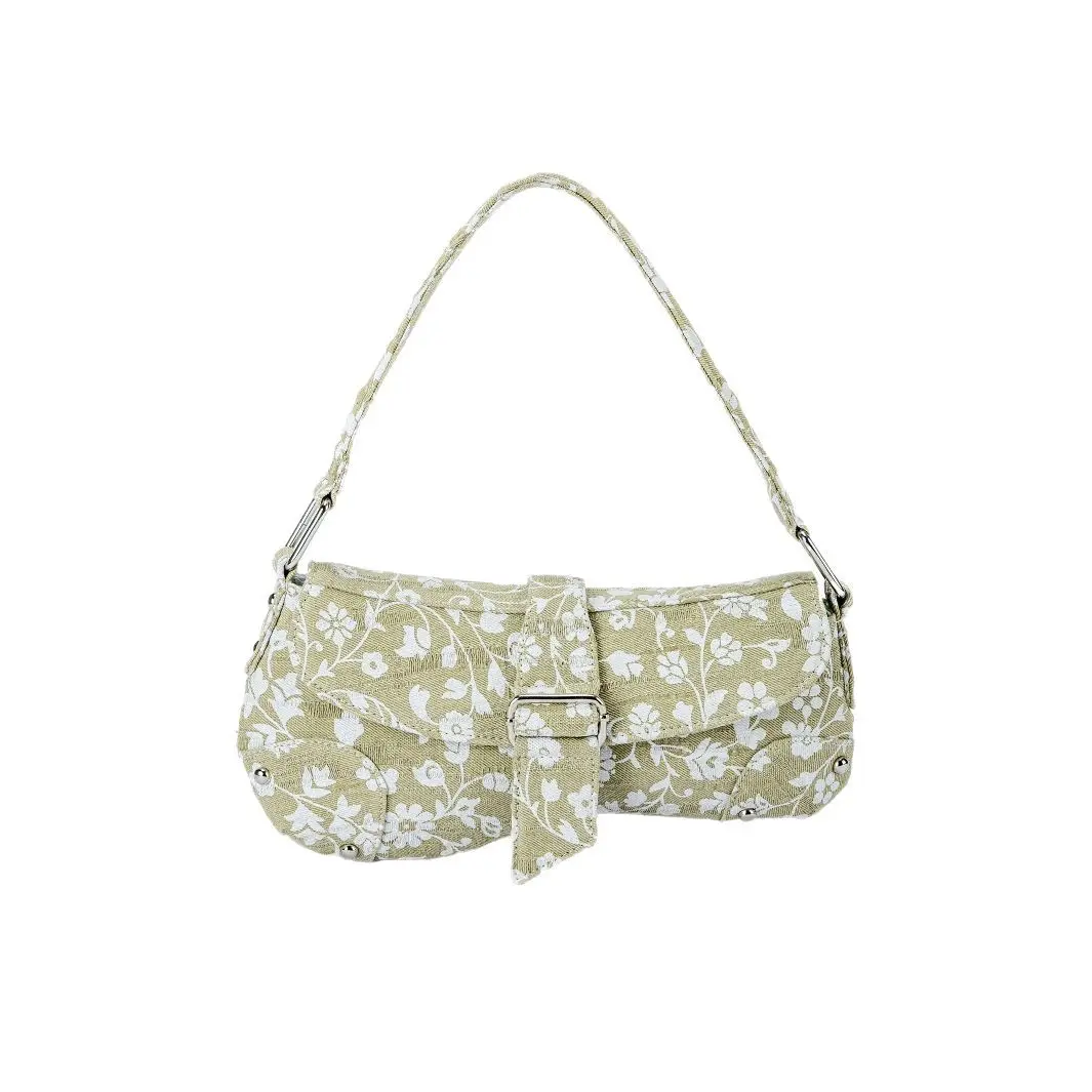New Fashion Women's Elegant Shoulder Bag flower Pattern Fashion Women's Handbag High Quality Luxury Brand Women's Bag
