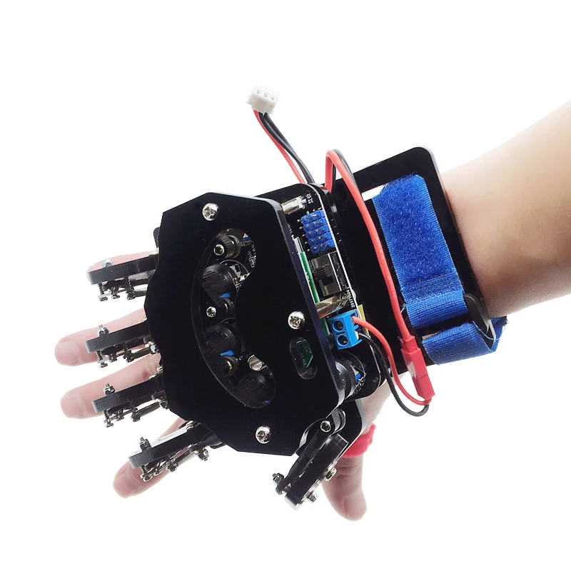 5 Dof Bionic Robotic Palm Uhand Somatosensory Open Source Robot educativo fai da te compatibile per Robot programmabile Arduino Stm32 - immagine 2