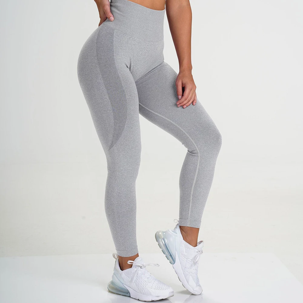 flare leggings Women Sports Seamless Pants Gym Female Clothes Stretchy High Waist Exercise Fitness Leggings Bubble Butt Activewear Pants compression leggings