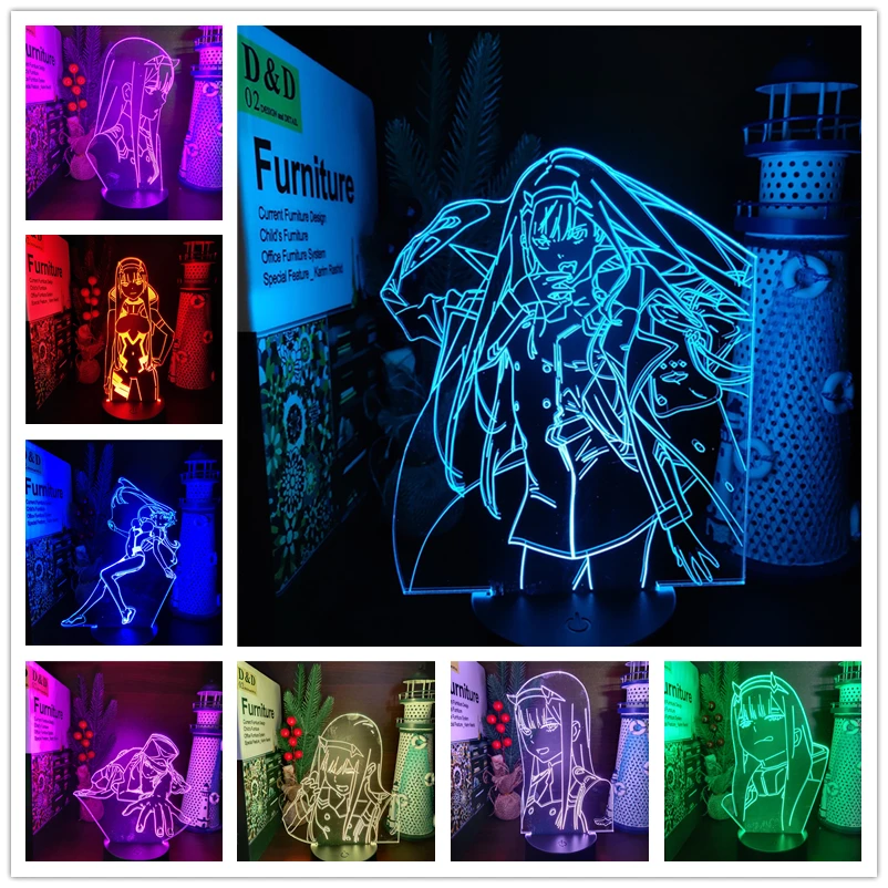 L-mpada-Anime-Zero-Two-Figure-3D-LED-RGB-Luzes-Noturnas-Ilus-o-Manga ...