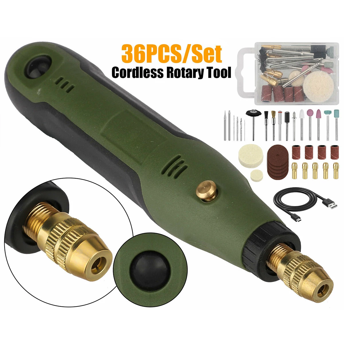 

Cordless Rotary Tool Rechargeable Engraving Pen with 700mAh Battery Electric Adjustable Speed Carving Pen Wood Engraving Tool