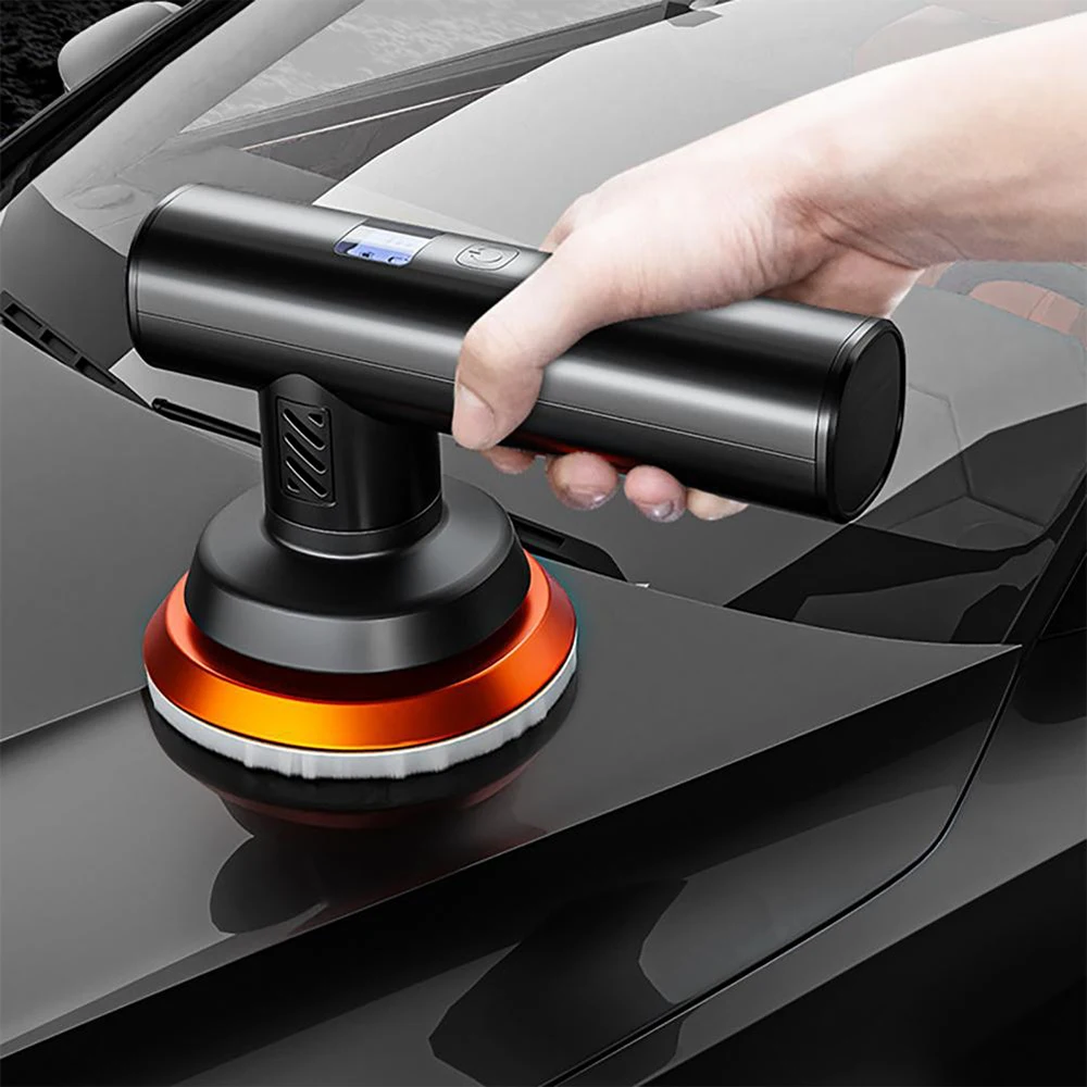 

Electric Wireless Polisher Scratch Repair Manual mini Polishing Machine Wax For Car Paint Care Clean Waxing Tool Accessories