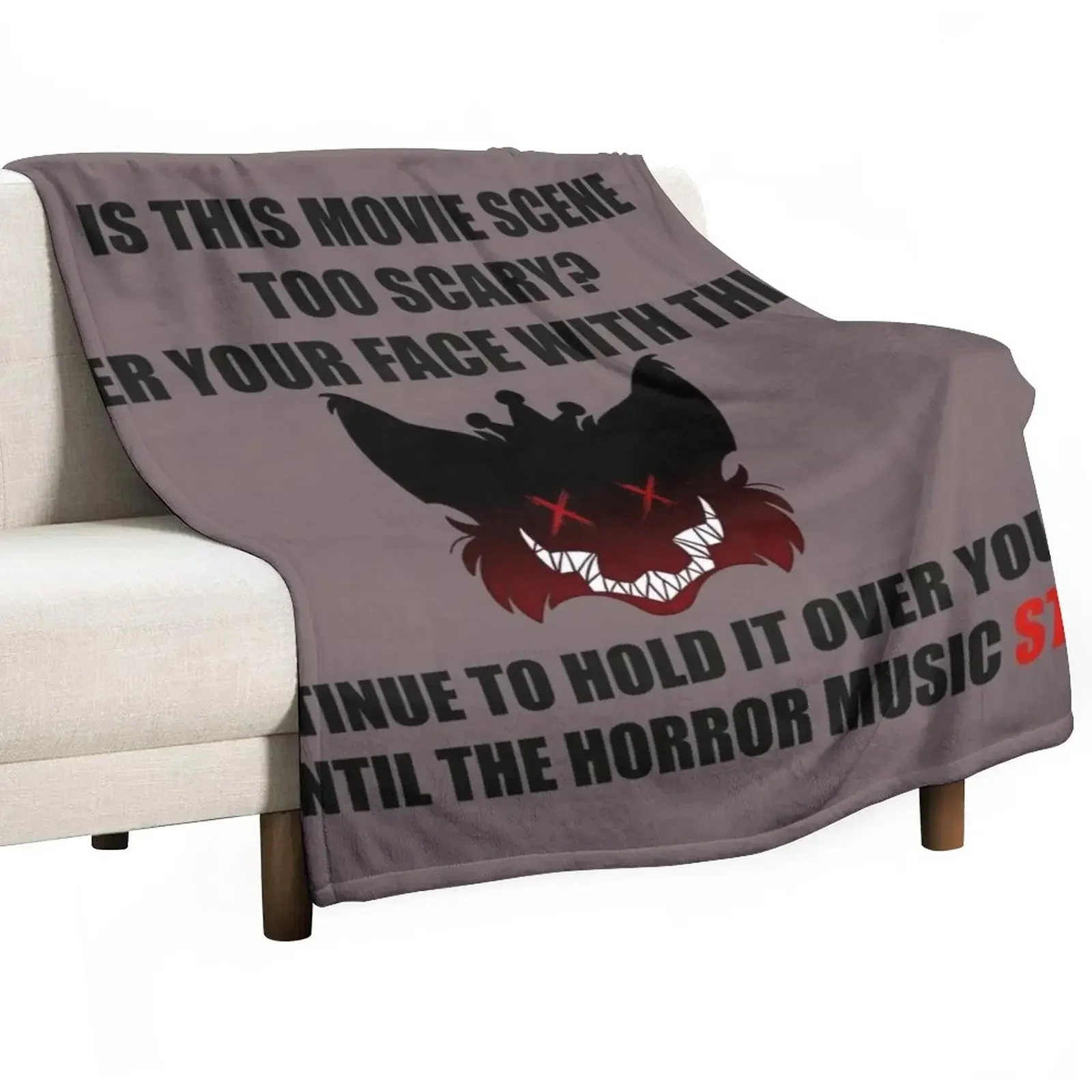 

Horror Protective Gear Throw Blanket warm winter cosplay anime Blankets