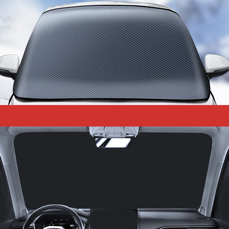 Car Snow Shield Frost Prevention Front Windshield Sunshade Universal Snow Shield Car Coat car sun shade