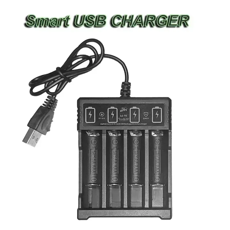 Original Rechargeable Battery 1.2V AA4800mAh+AAA3800mAh+Charger for Computer Clock Radio Video Game Digital Camera AA AAAbattery - 6