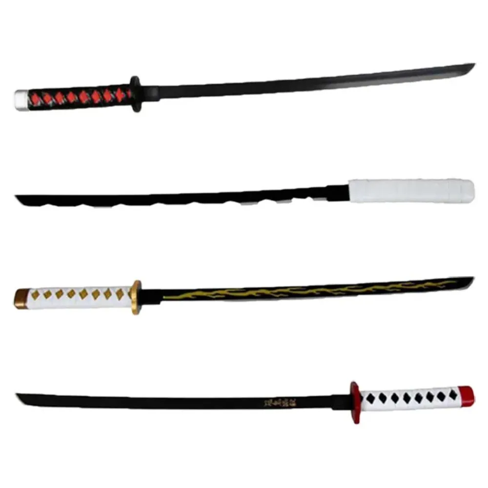 40cm Nichirin Blade Sword Demon Slayer Anime Peripheral PVC Katana Tanjirou Inosuke Zenitsu Tomioka Weapon Model Cosplay Toys 3