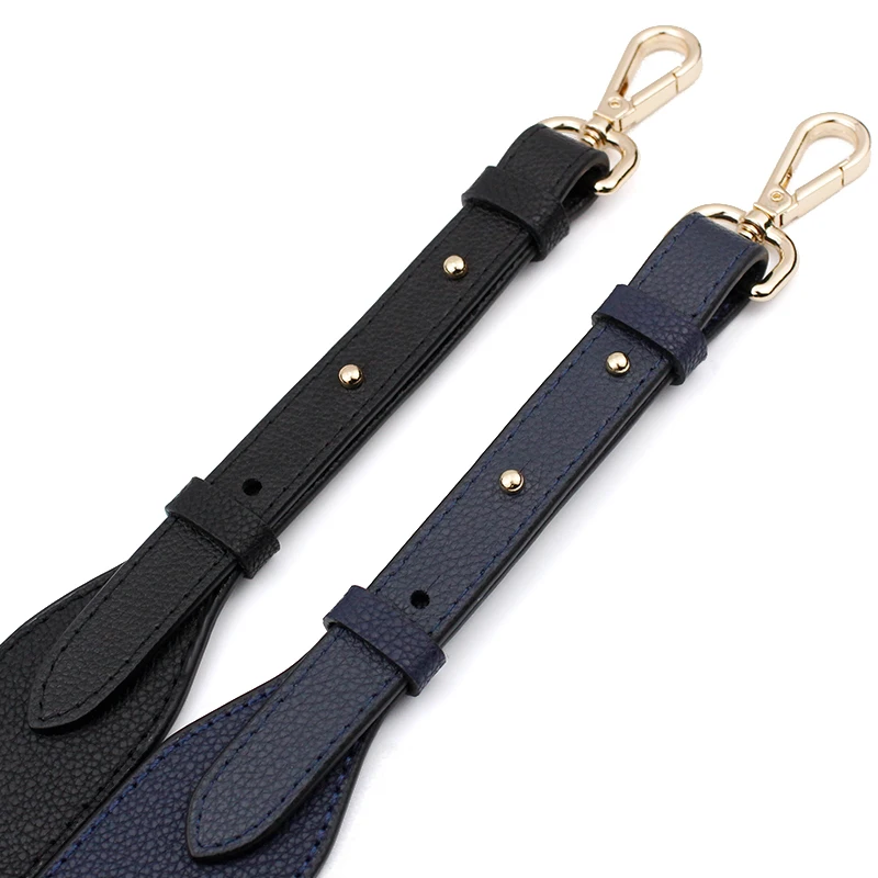 Lychee Pattern Wide Shoulder Strap Adjustable Replacement Bag Strap Double-sided Solid Color Fashion Woman Belts Bag accessories