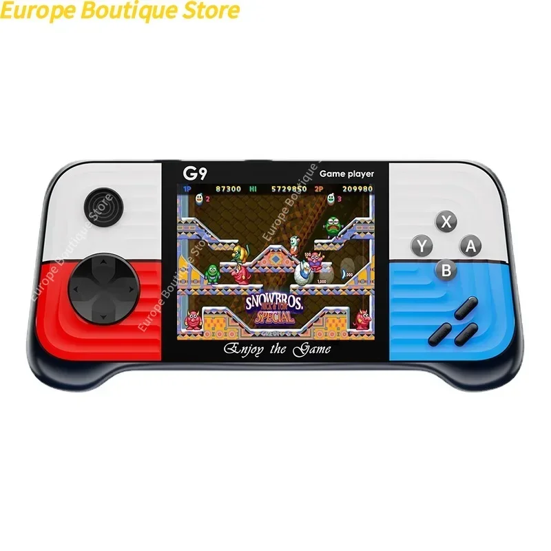 G9 Handheld Game Console Joystick-style Retro Single/Dual Controller Classic 666 Games Portable Nostalgic Student Arcade Console - 5