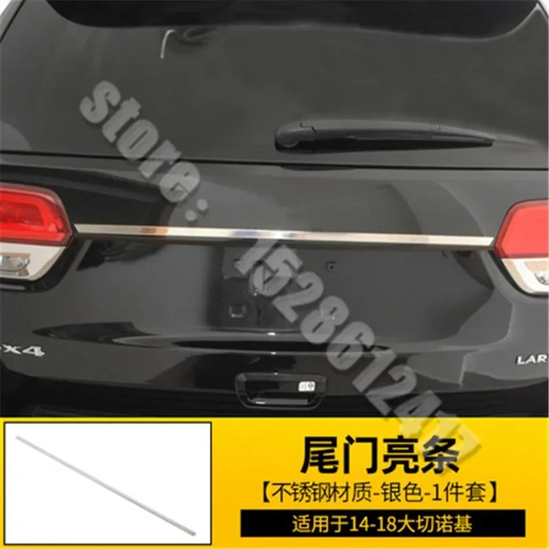 

Автозапчасти для Jeep Grand Cherokee 2014-2018 автозапчасти из нержавеющей стали багажник багажная отделка автомобильный Стайлинг B