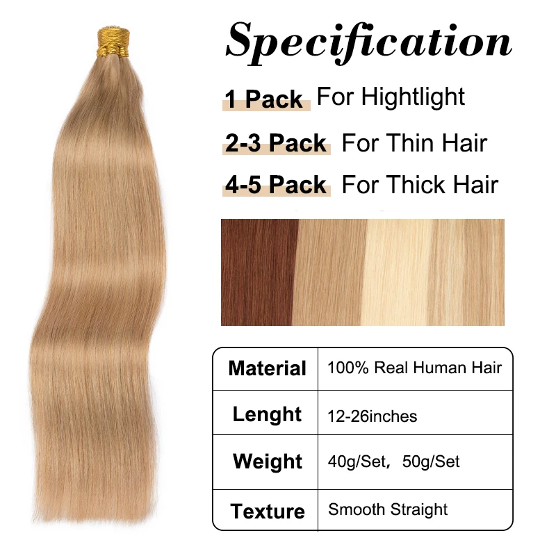 Natural Human Fusion I-Tip Hair Extensions: 50pcs/Set, Various Lengths & Colors Available - Image 4