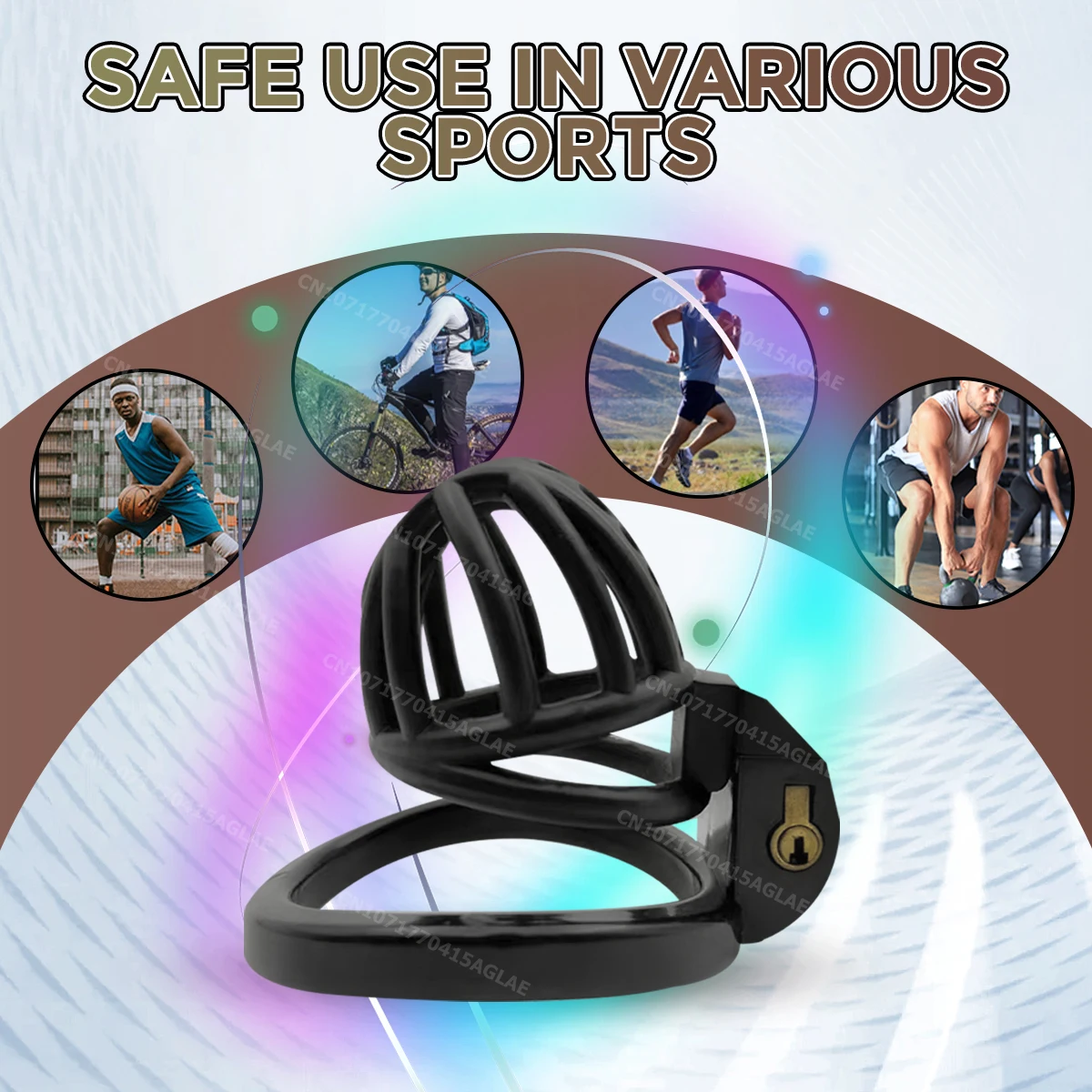 HESEKS Mini Male Chastity Penis Device Chrome CBT Slave Gay with Curved Lock Ring Men Cuckold Lockdown Cage Restraint Holder 18+ penis chastity cage chastity lock sex toy chastity cage accessory