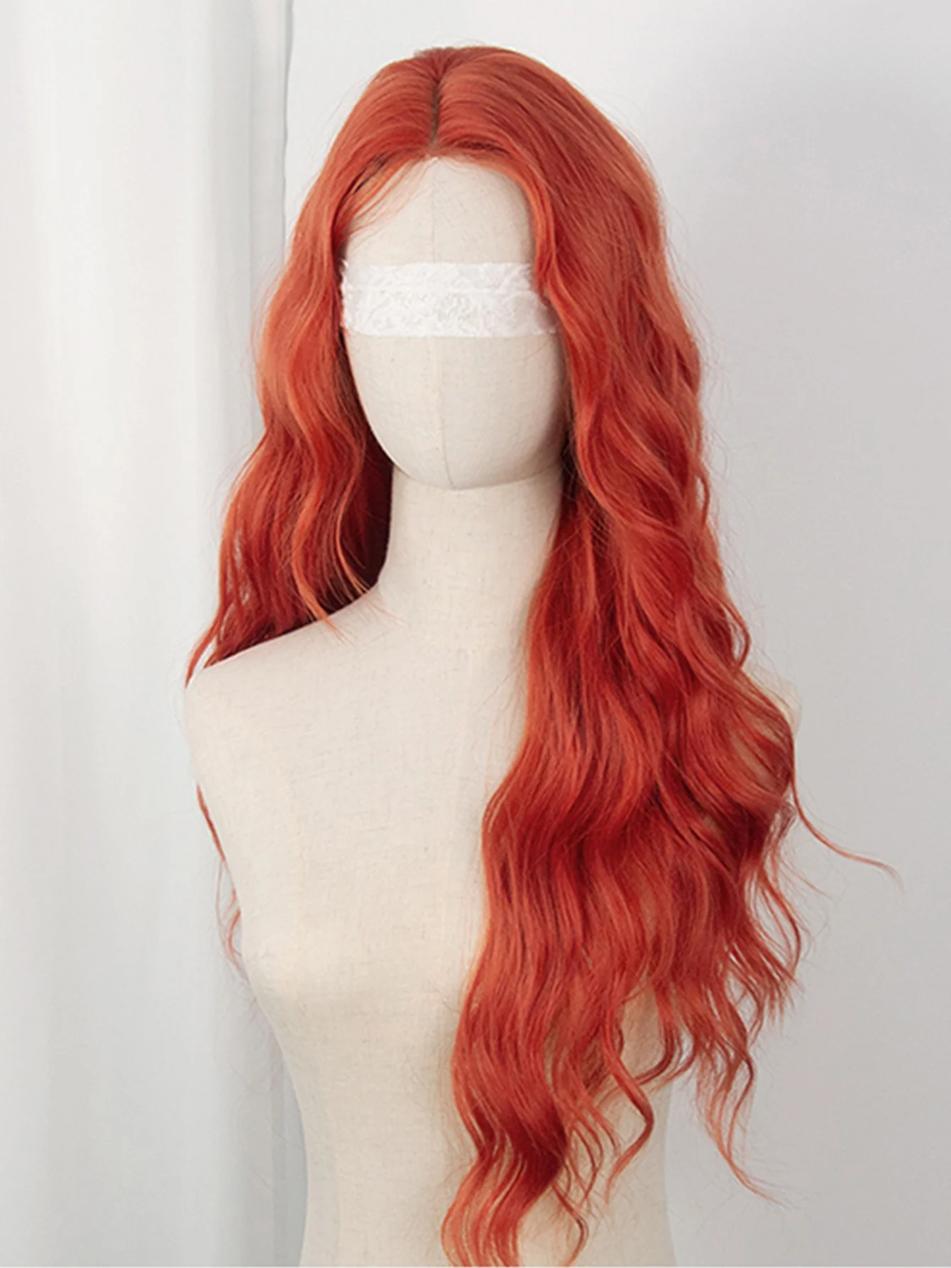 Synthetic Curly Blonde Wig for Women Daily Use