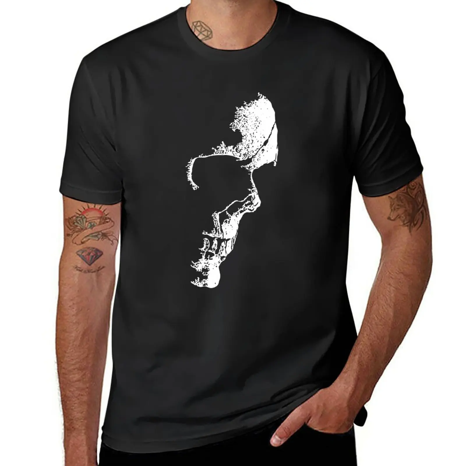 

New Nightmares... Skull T-Shirt anime black t shirts cute clothes mens t shirt