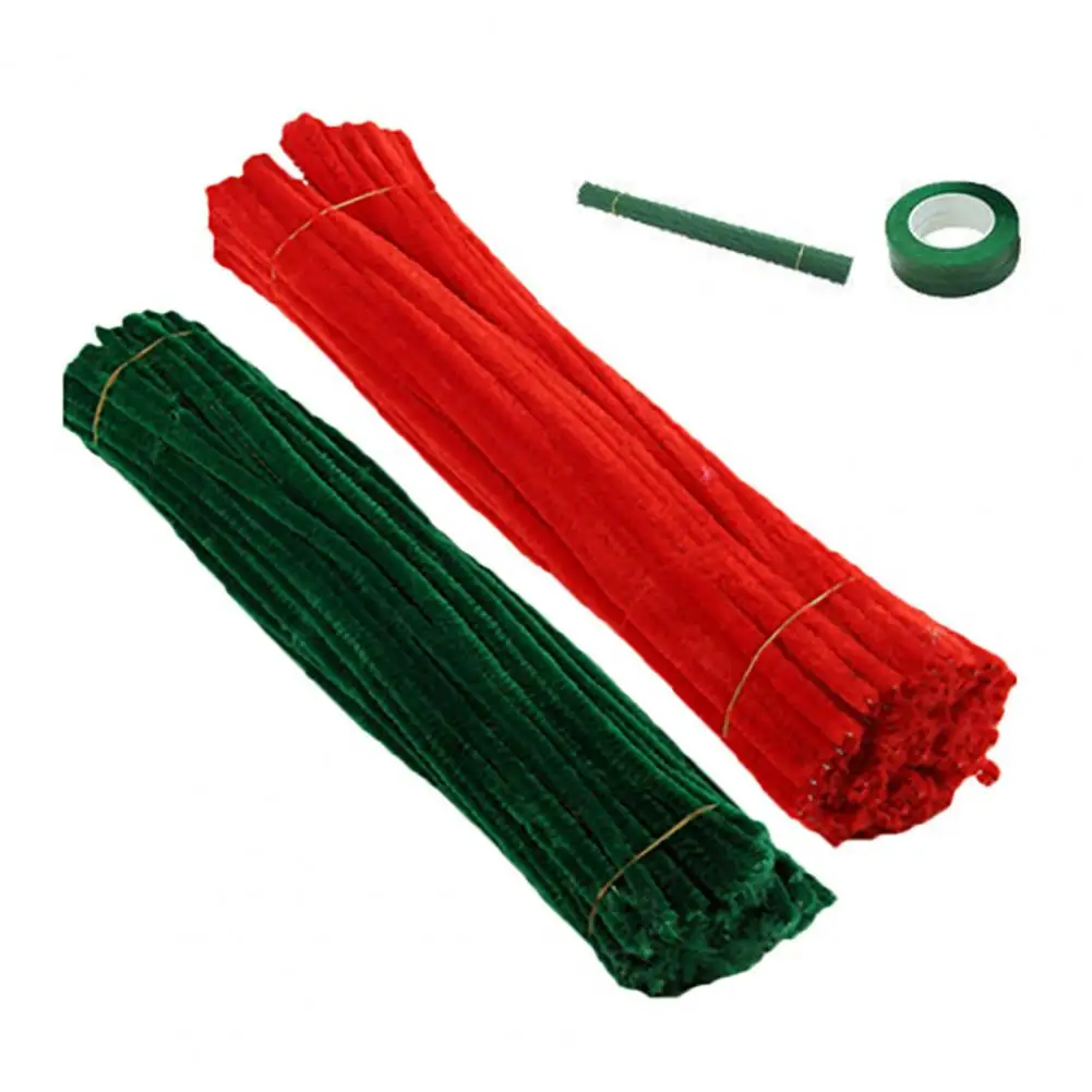 Lot De 200 Tiges De Chenille Fil Artisanal Flou Multicolore - Pour Nettoyage De Tuyaux Et Créations Manuelles