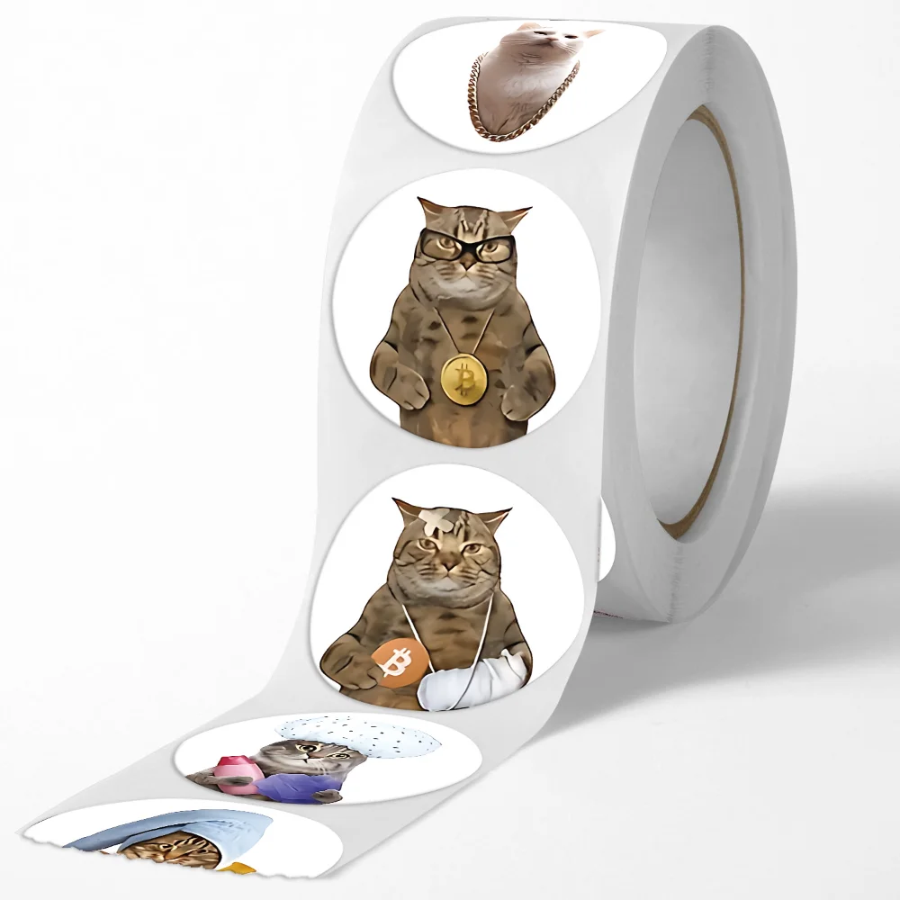 100 Adesivi Gatto Divertenti - Set Adesivi Impermeabili Per Laptop, Bottiglie, Cellulari - Per Bambini E Adolescenti