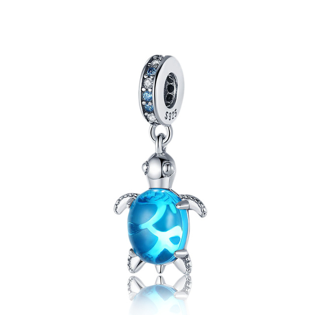 925 Sterling Silver Zircon Animal Series Bead Charm Fit Original Pandora Bracelet&Bangle Making Fashion DIY Jewelry