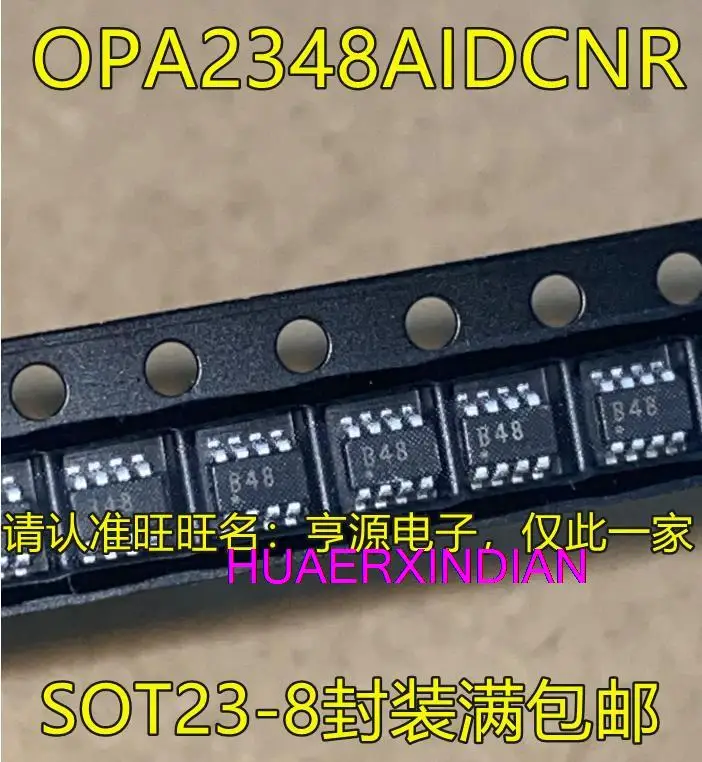 

10 шт. новый оригинальный OPA2348 OPA2348AIDCNR B48 SOT23-8