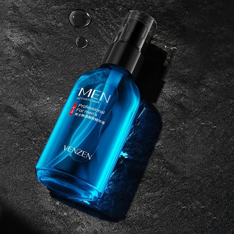 50ml Arbutin Men Anti-Wrinkle Face Serum Oil Control Shrink Pores Essence Brighten Whitening Hyaluronic Moisturizing Skin Care 2