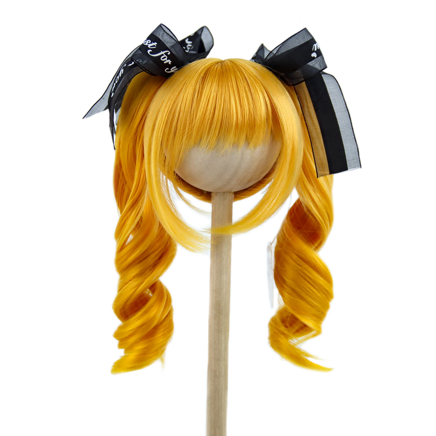 Doll Wig Double Ponytail Bjd Double Ponytail Wig Bjd Doll Minifee Wig Doll Wig 1/3