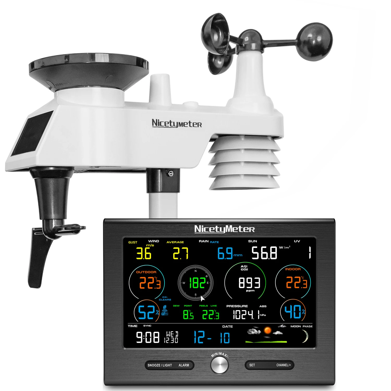 Wireless Weather Station Outdoor Sensor Weathercloud Weather Station