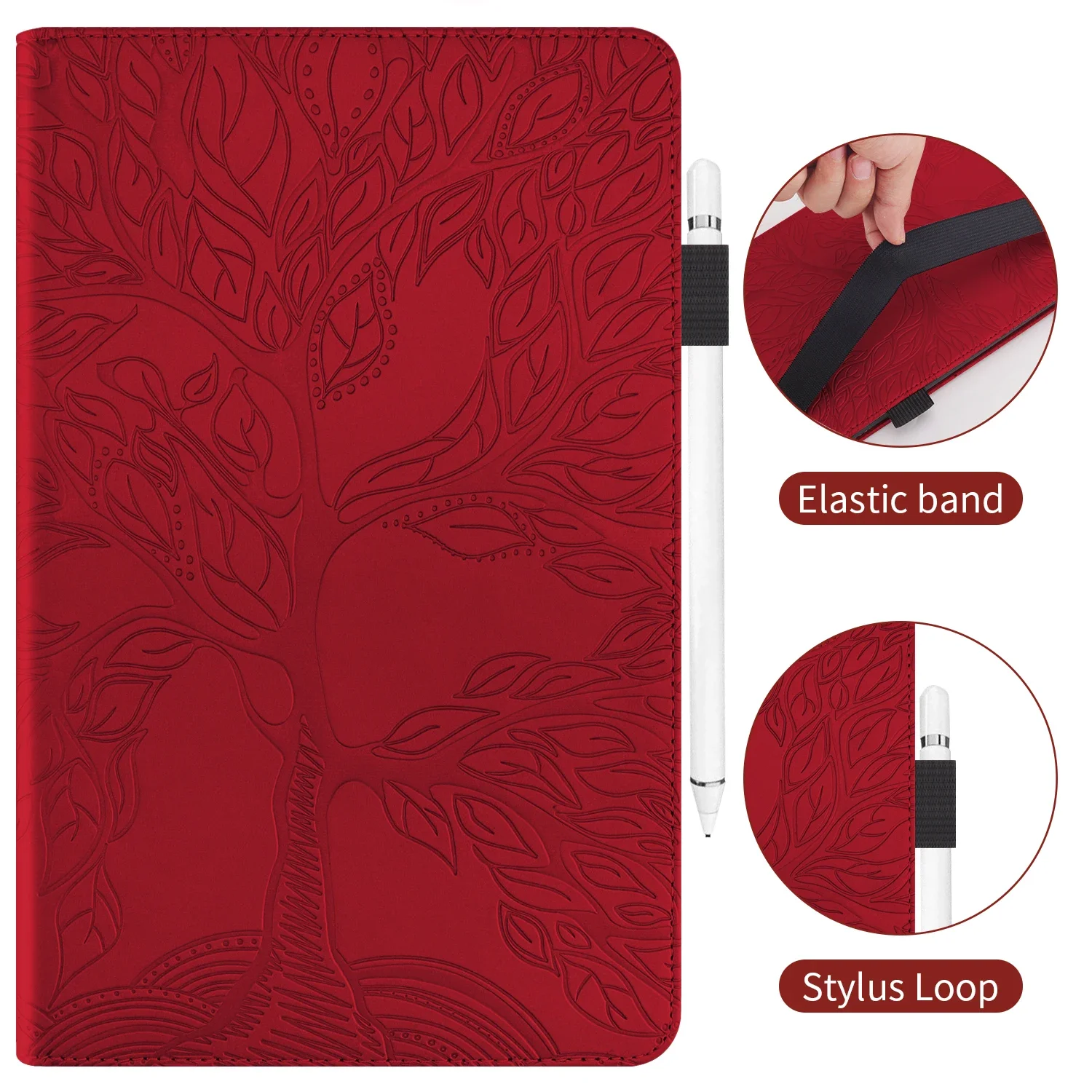Premium Tablet Protector: Sleek and Durable Cover for 10.1'' Tablets with Stylus Holder