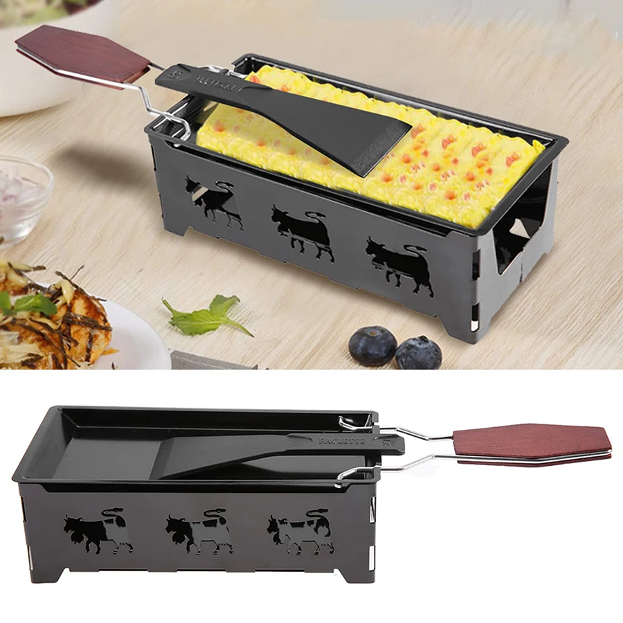 1PC cheese oven mini non-stick baking tray contains no candles, butter and cheese, grilled bacon, easy to clean baking tray.
