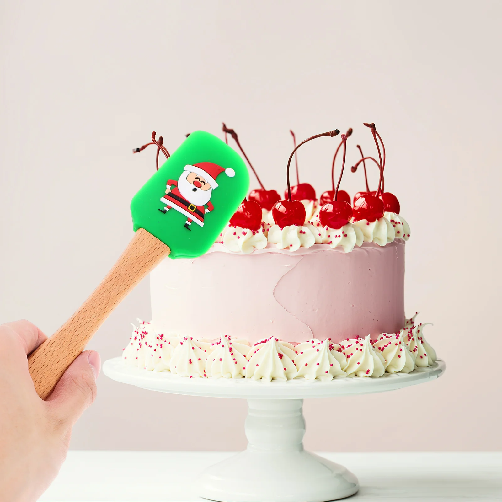 

Silicone Baking Spatula Heat-Resistant Non-Stick Cake Scraper Cream Butter Spatula Kitchen Baking Pastry Tools For Cooking